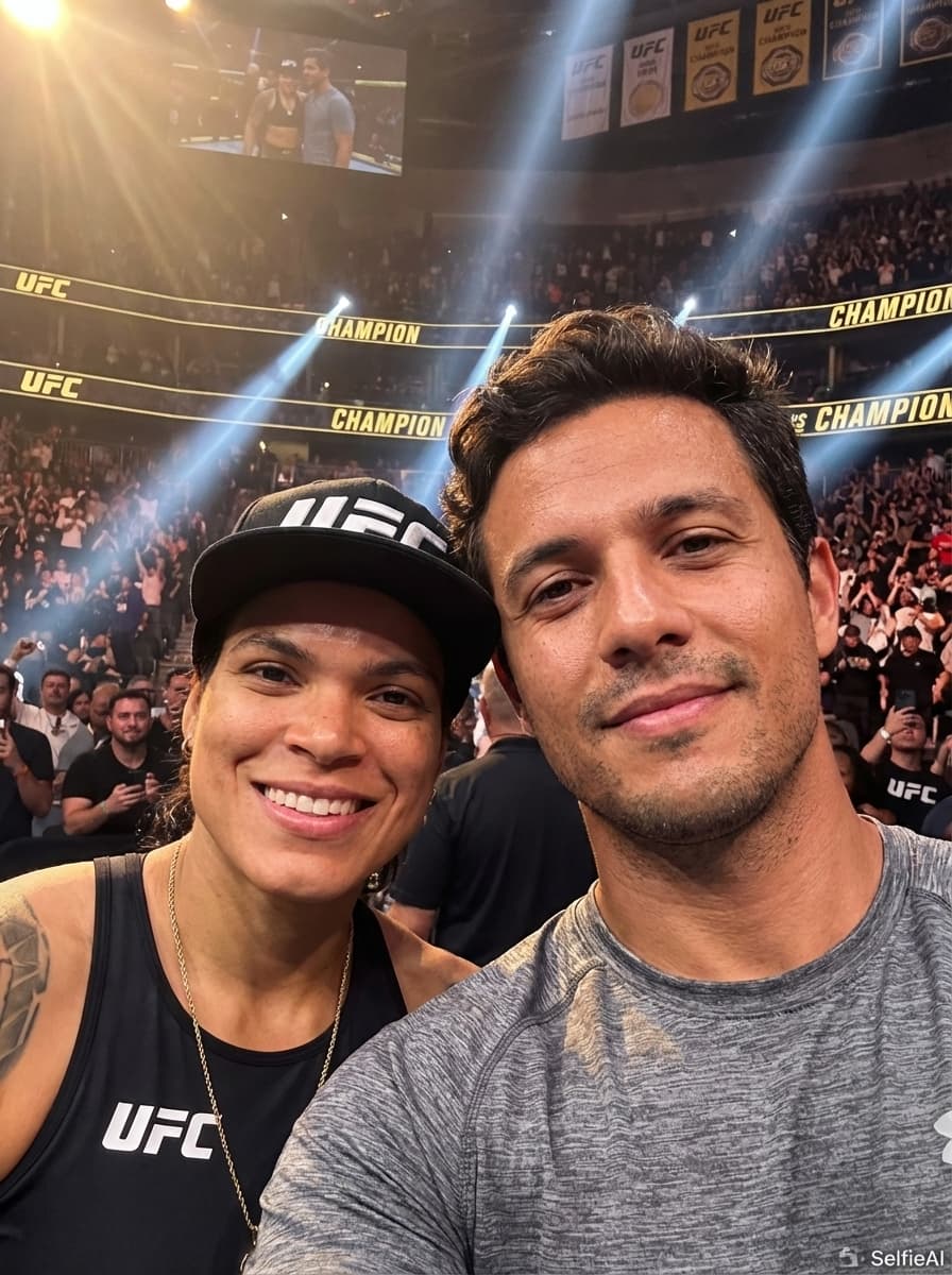 Selfie with Amanda Nunes