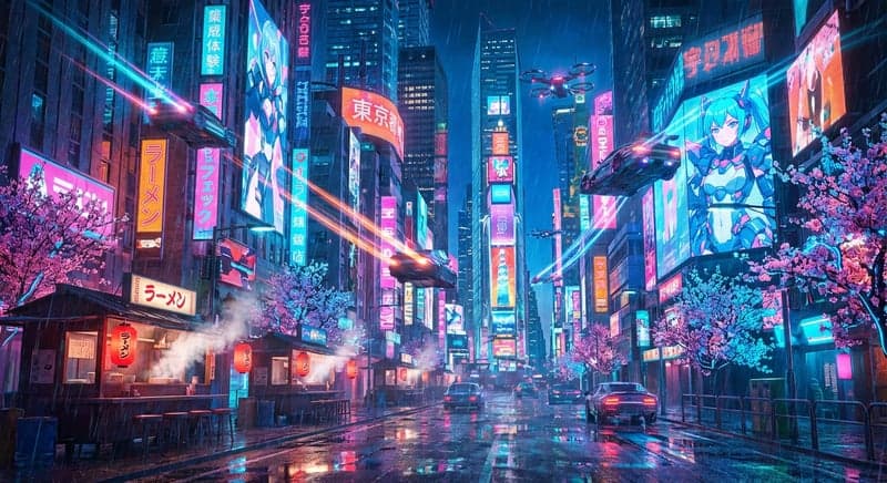 Futuristic Tokyo