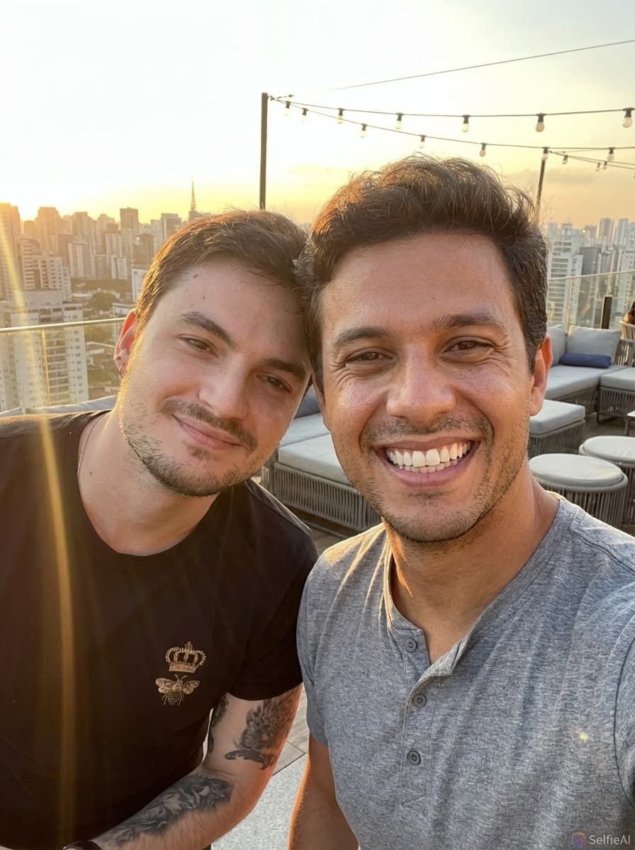 Selfie with Felipe Neto