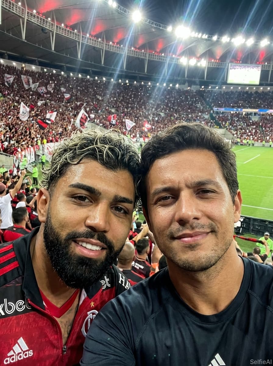 AI Selfie with Gabigol