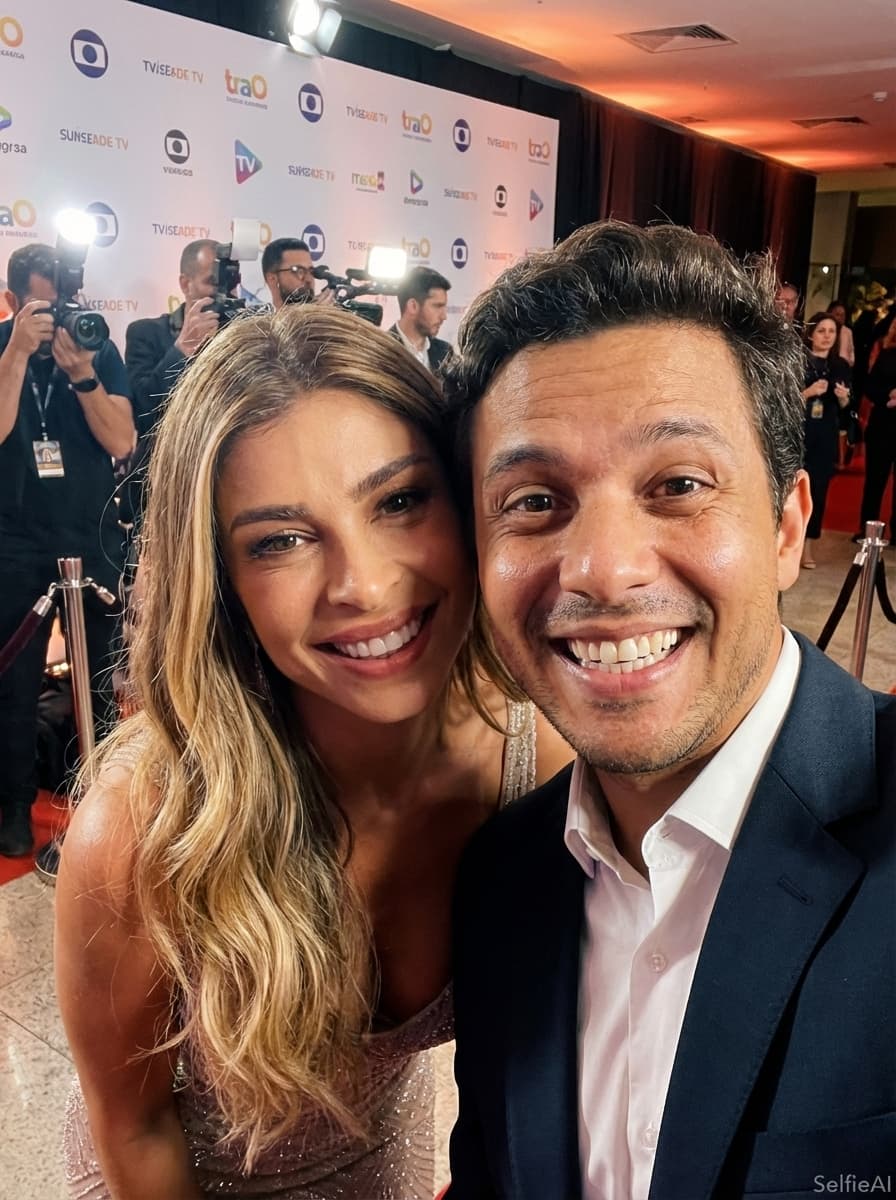 Selfie com Grazi Massafera