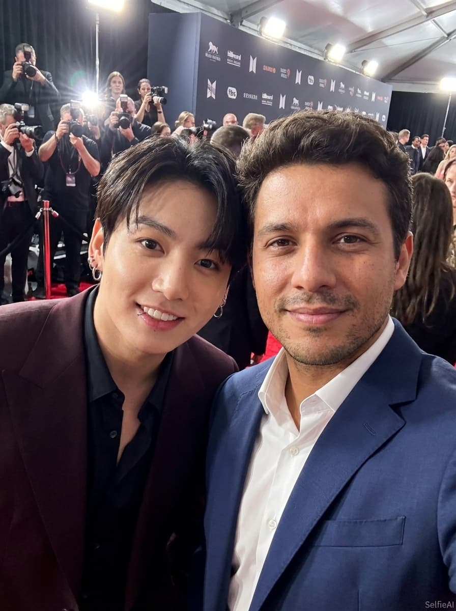 Selfie IA com Jungkook