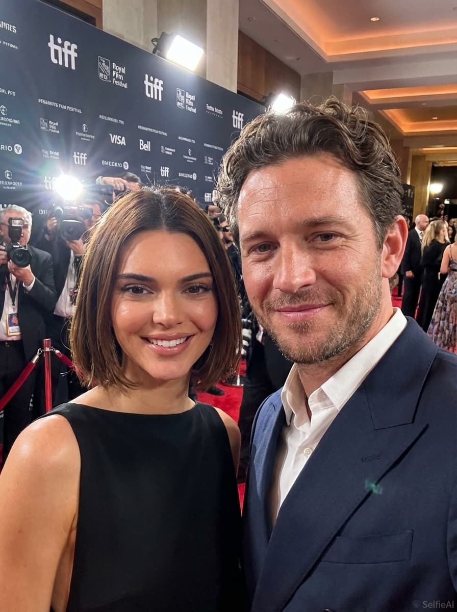 Selfie with Kendall Jenner