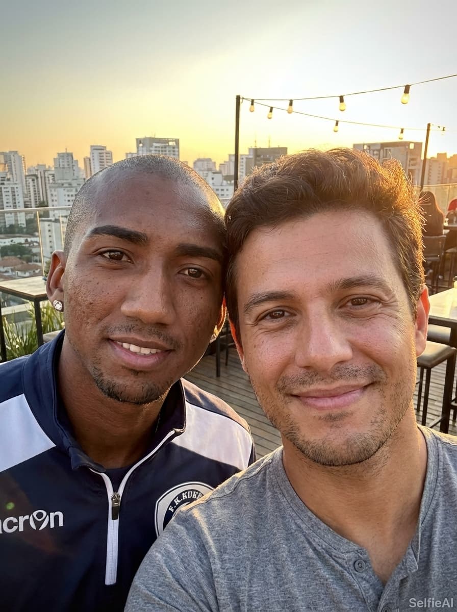 Selfie with Lucas Rangel