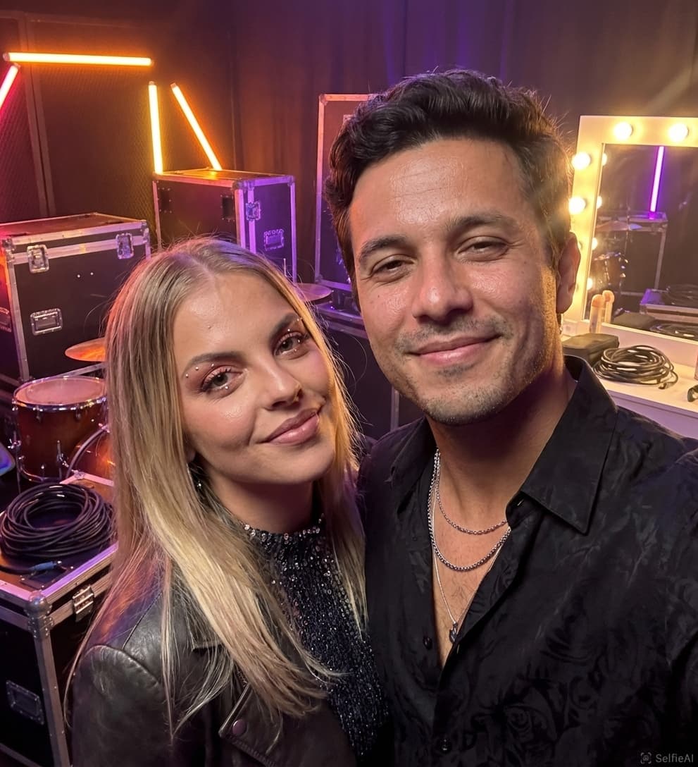 Selfie with Luísa Sonza