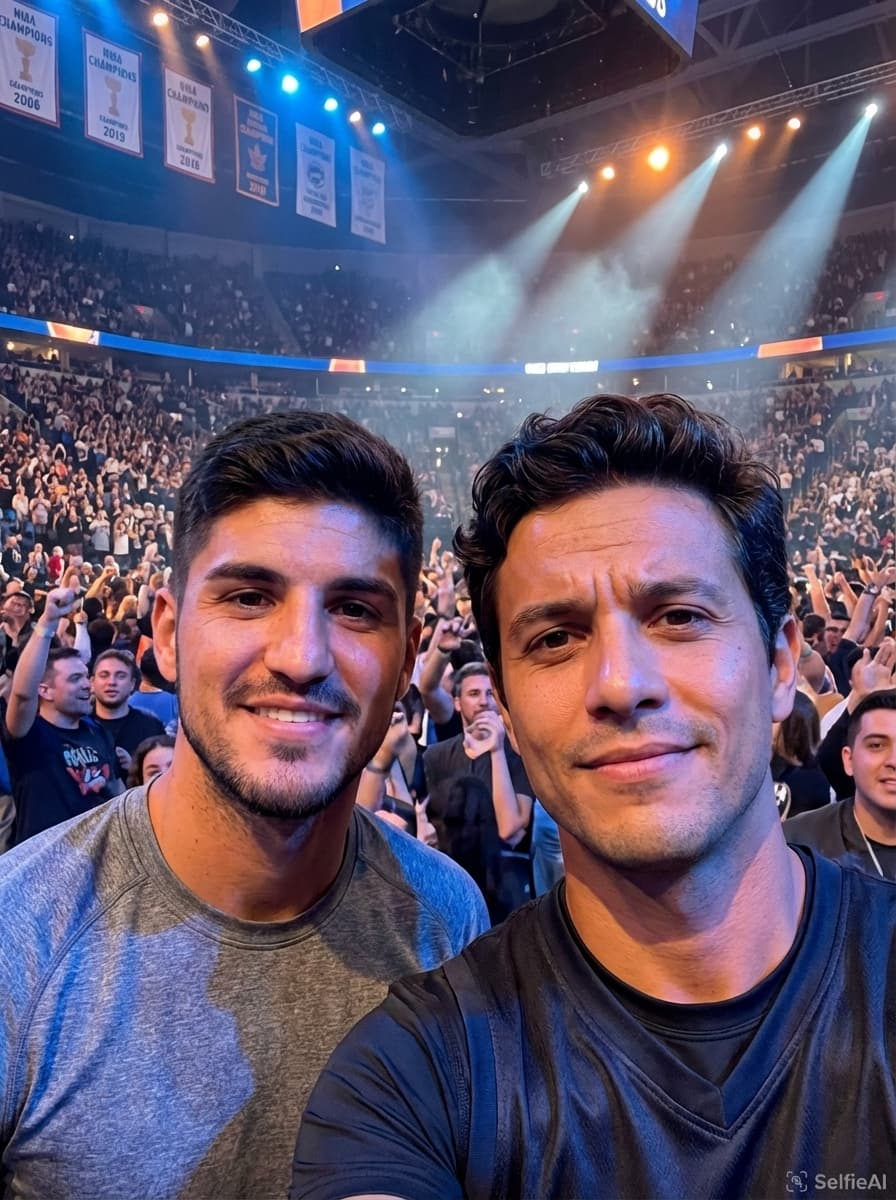 Selfie IA com Gabriel Medina