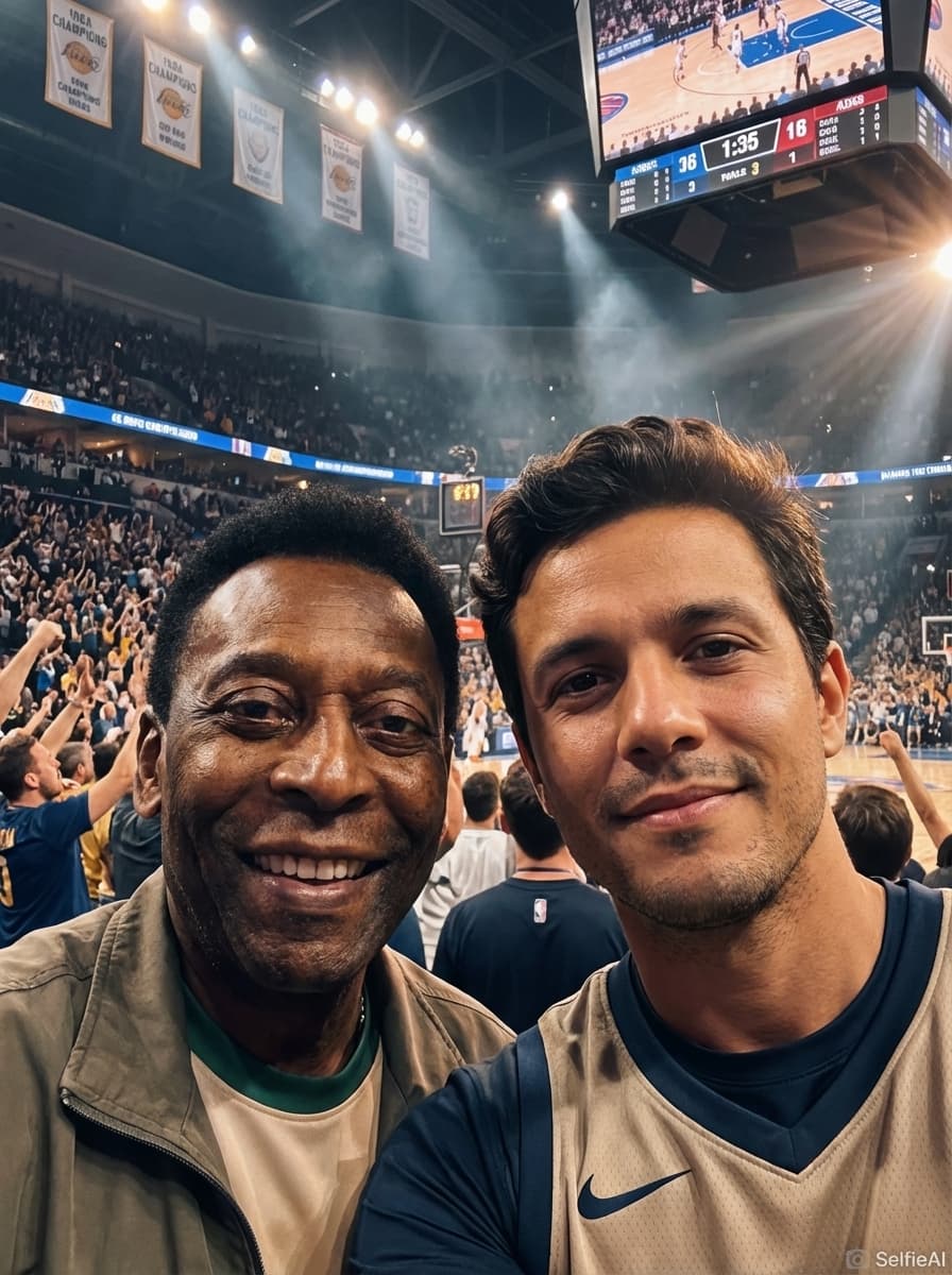 Selfie com Pelé