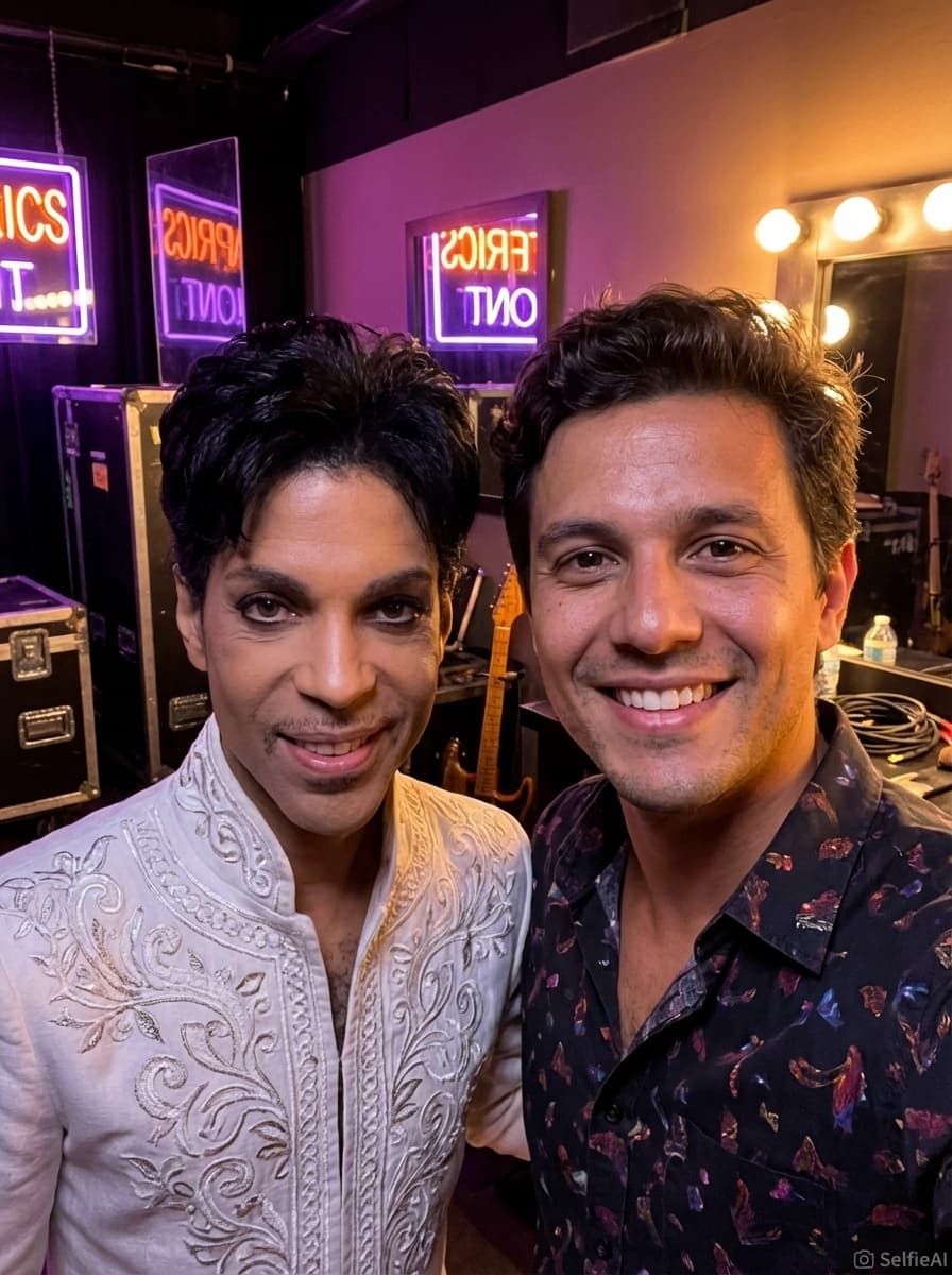 Selfie with Prince