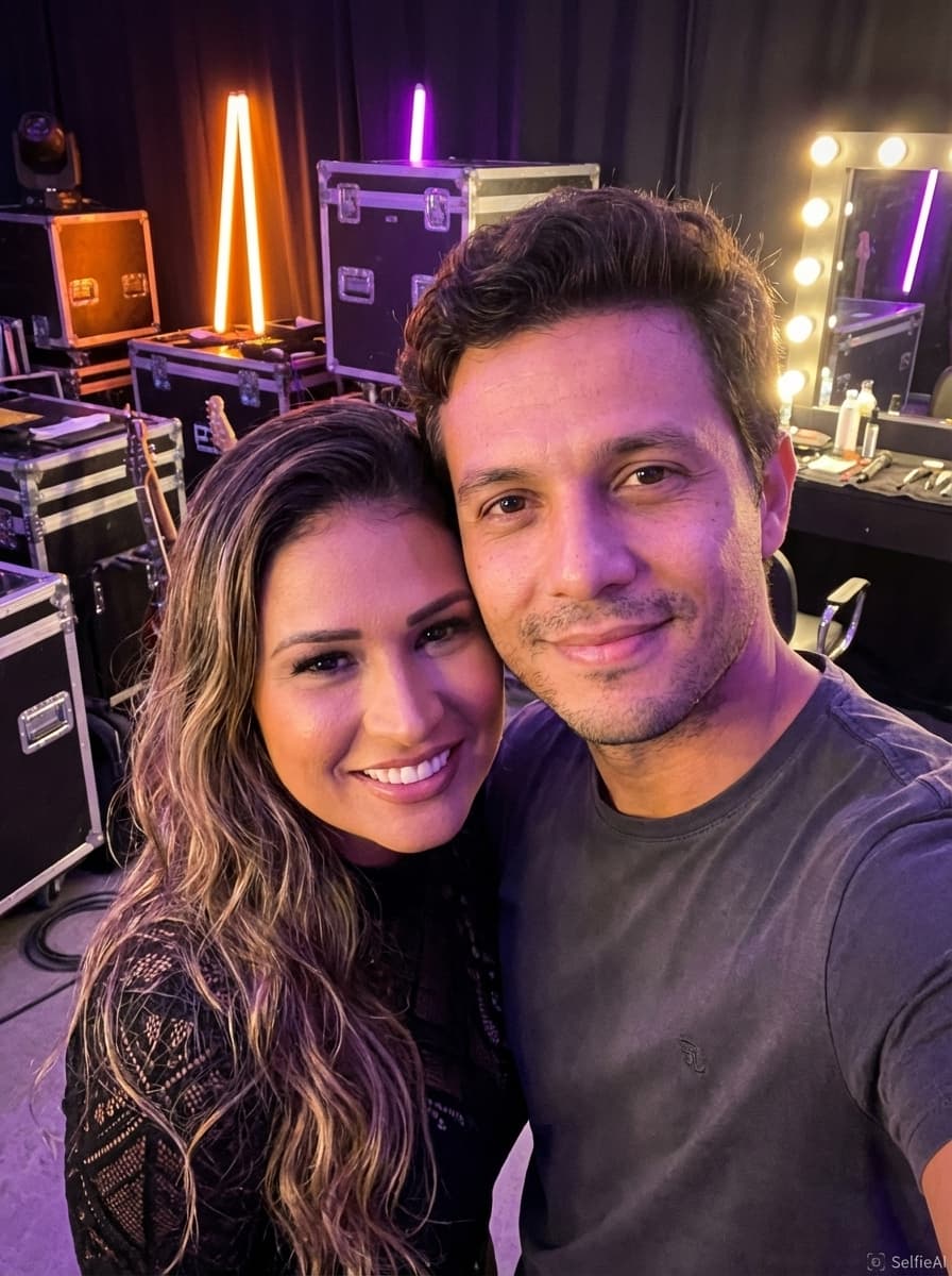 Selfie IA com Simone Mendes