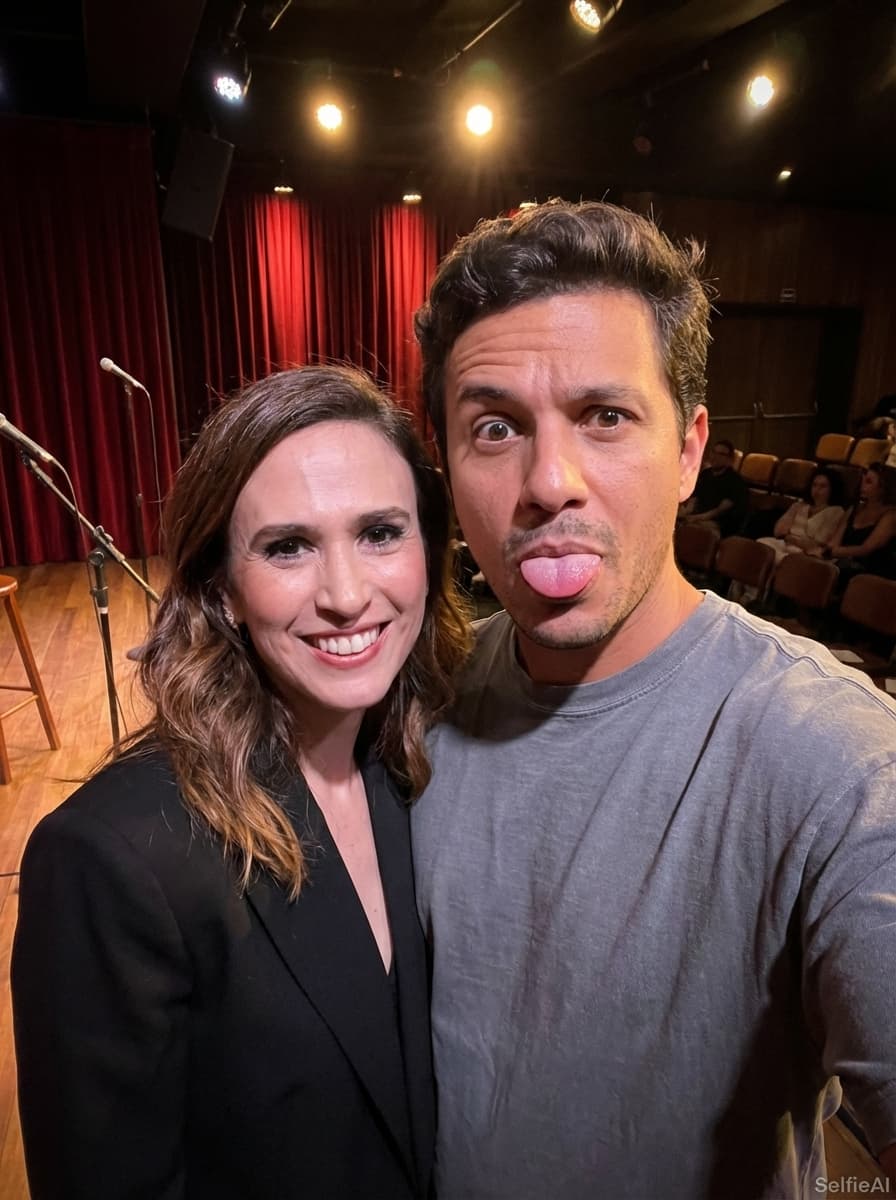 Selfie com Tatá Werneck