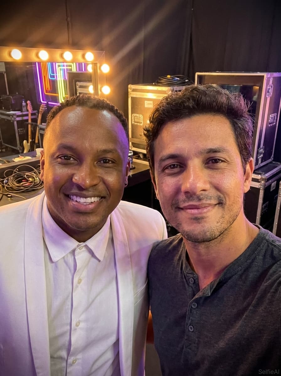 Selfie with Thiaguinho