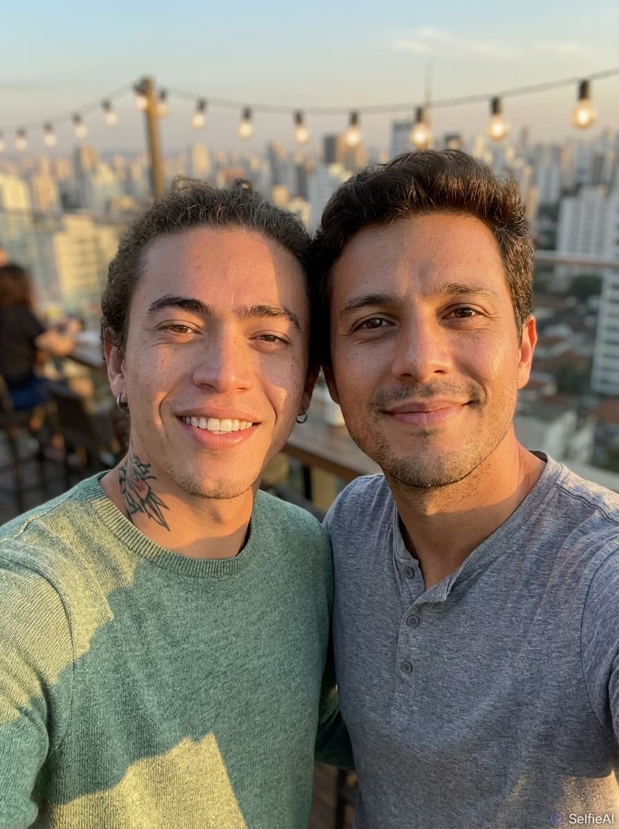 Selfie IA com Whindersson Nunes