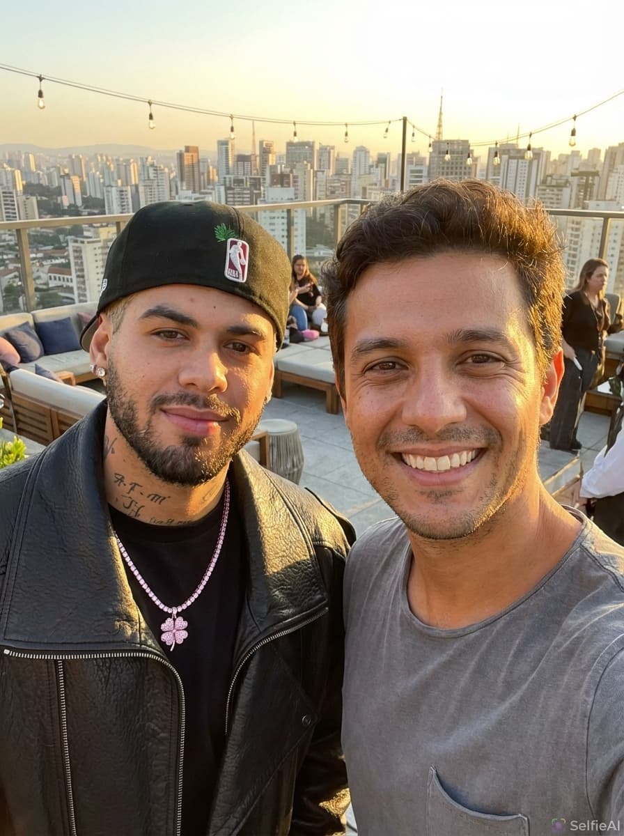 AI Selfie with Zé Felipe