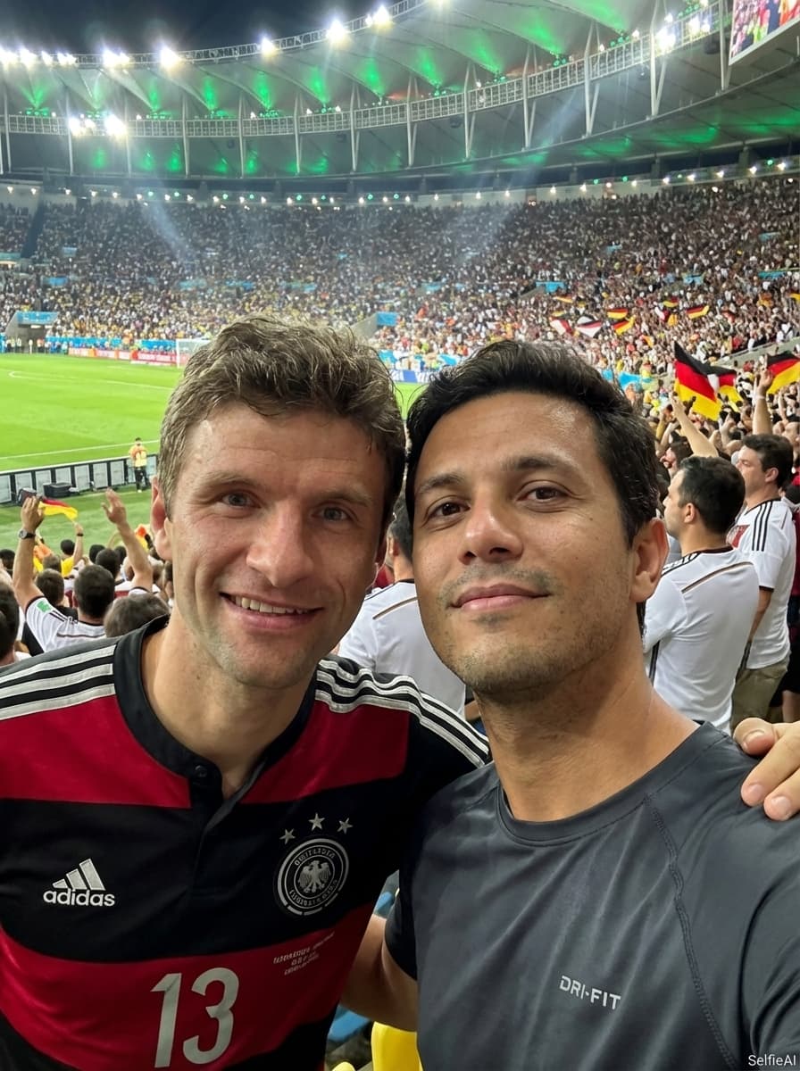 AI Selfie with Marcelo Vieira
